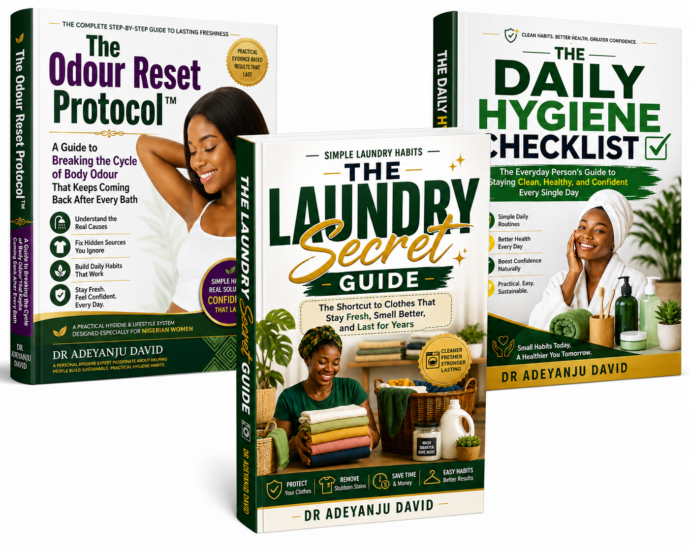 Full bundle: The Odour Reset Protocol™ plus both bonuses